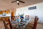 villas de las Palmas San Felipe Baja California beachfront condo vrbo - diner table to kitchen
